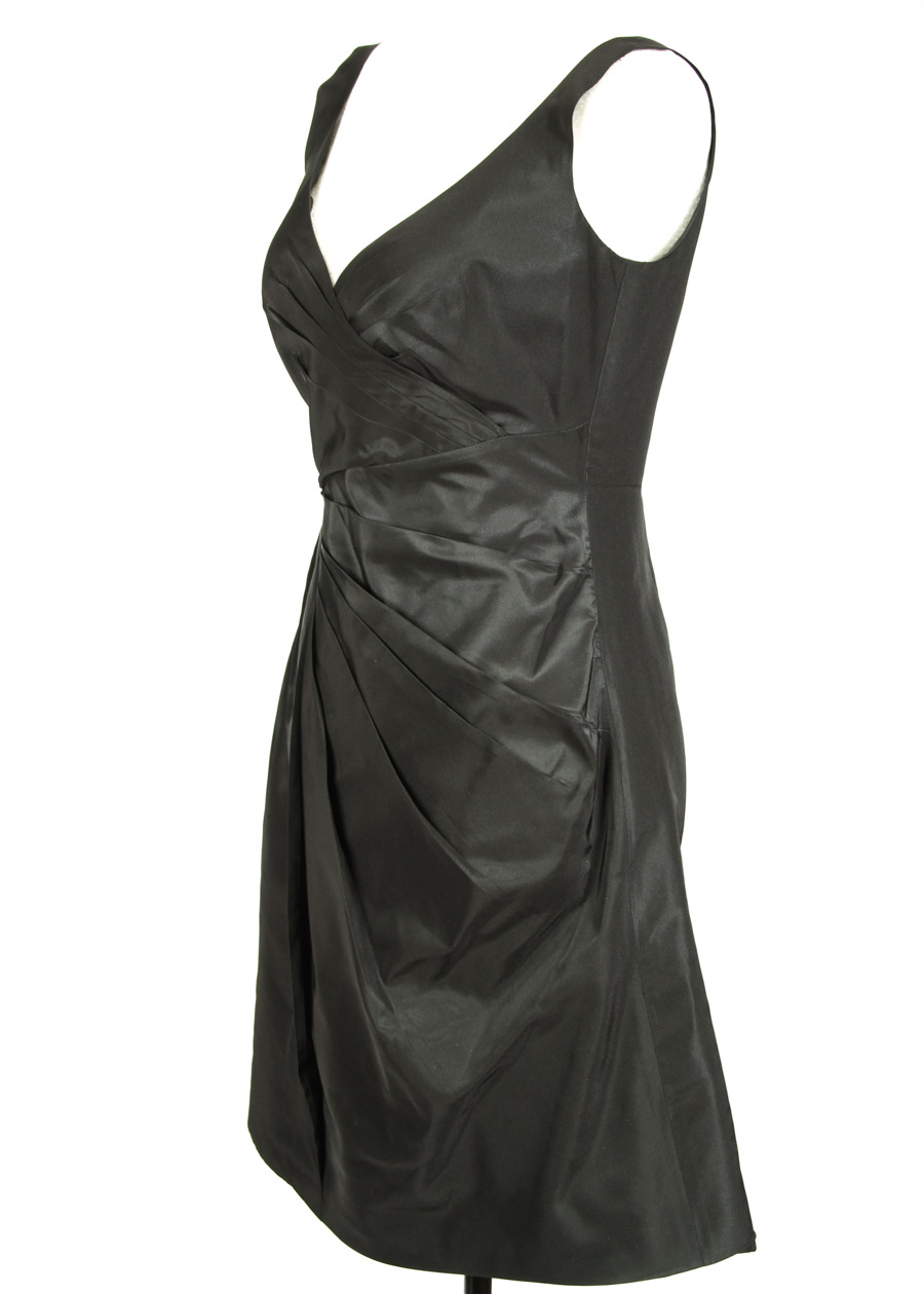 Prada Black Silk Cocktail Dress