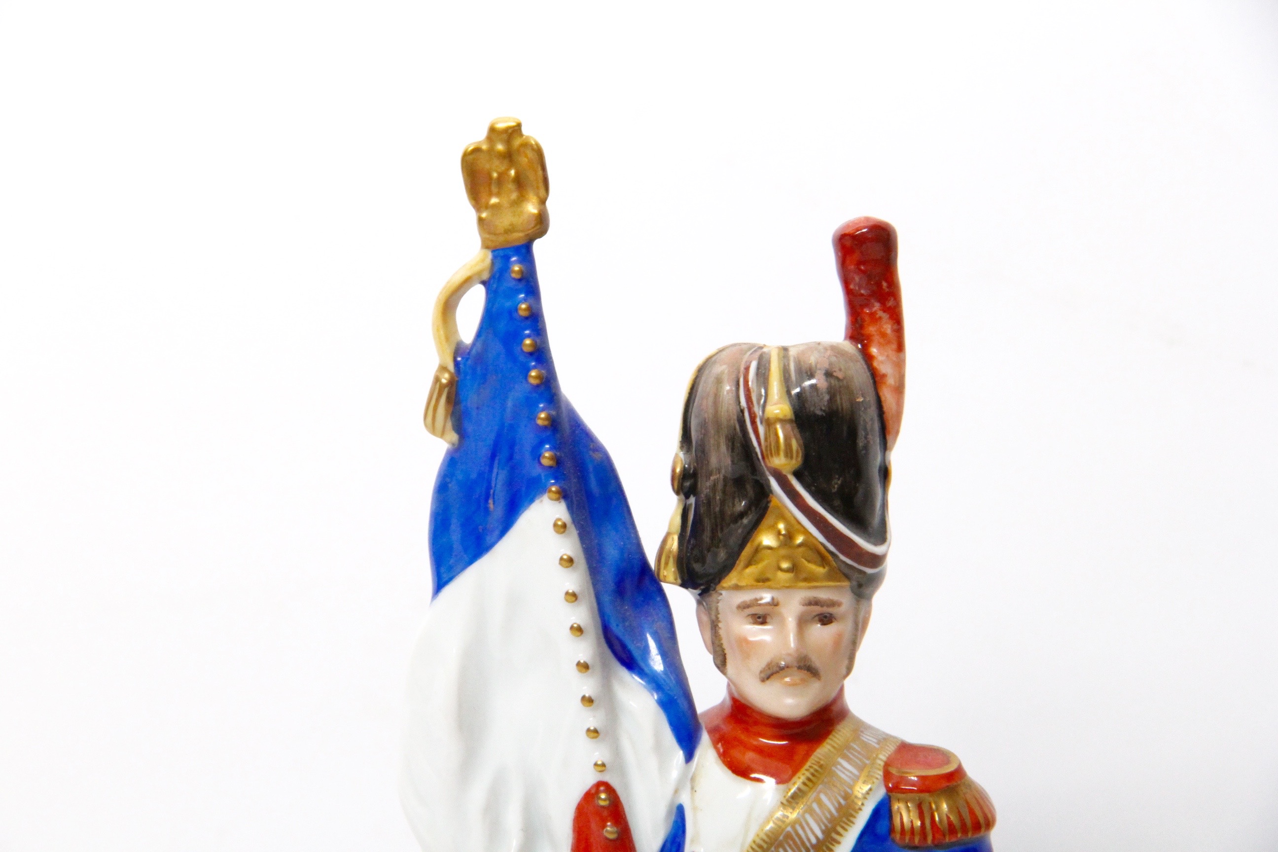 Vintage Kaiser Porcelain "Color Bearer" Figurine