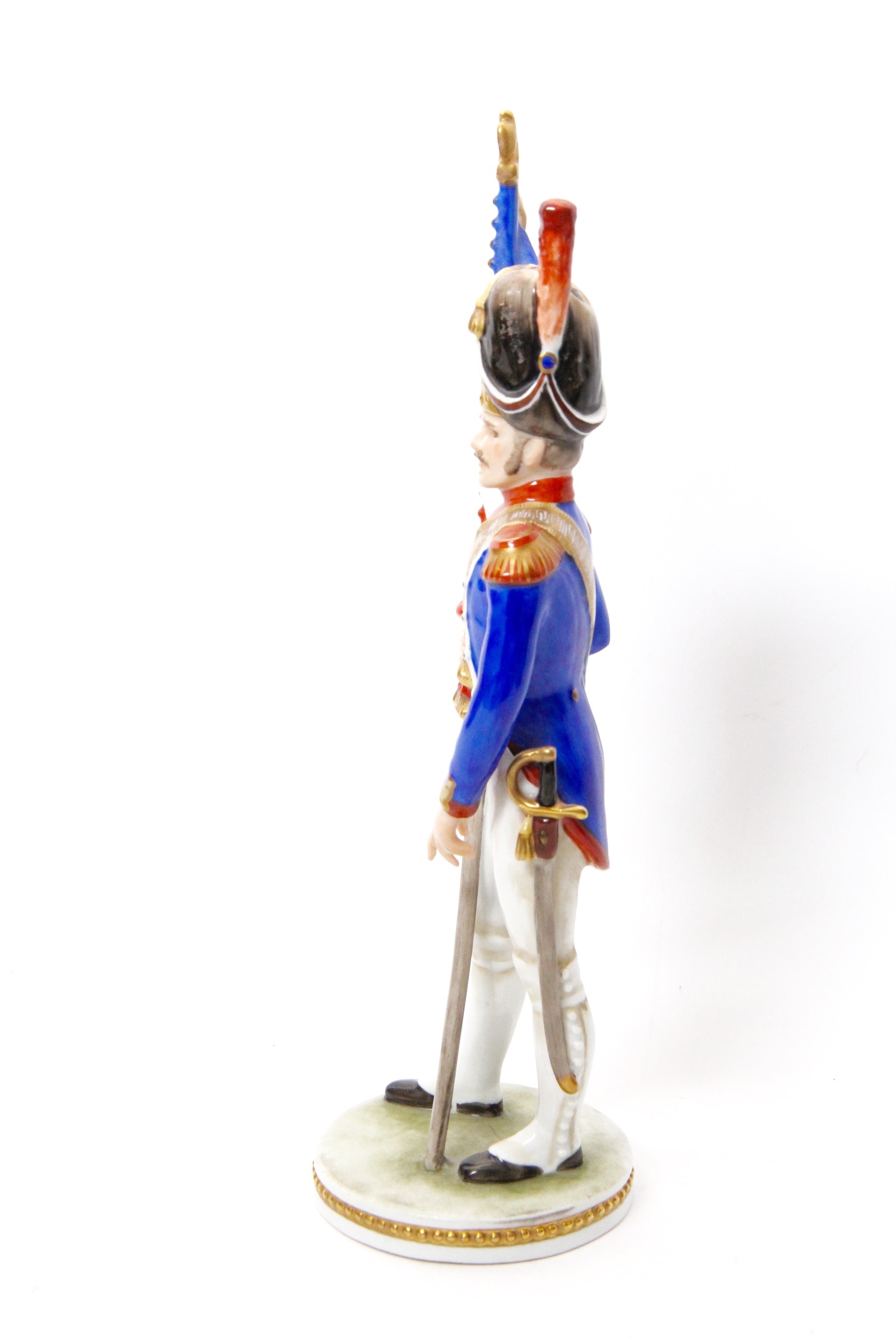 Vintage Kaiser Porcelain "Color Bearer" Figurine