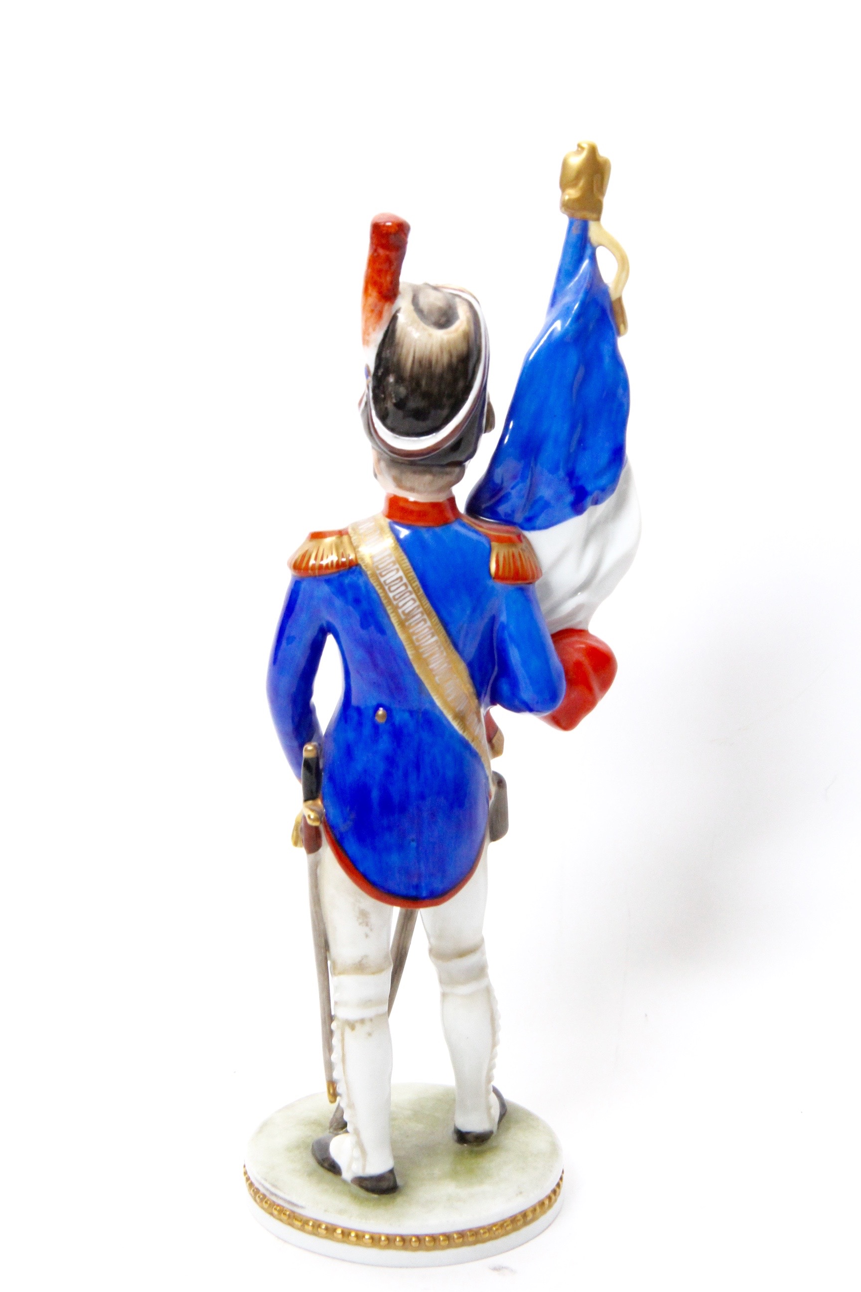 Vintage Kaiser Porcelain "Color Bearer" Figurine