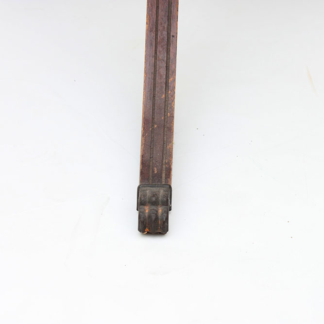 Two Wood Vintage Accent Tables