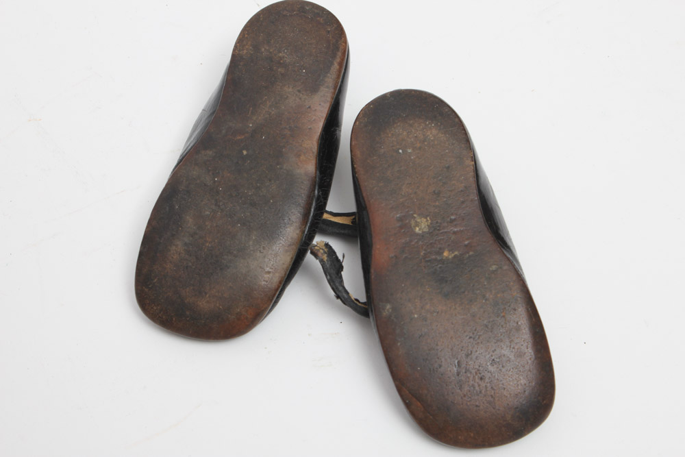 Middle Eastern Clogs and Vintage Baby Shoes