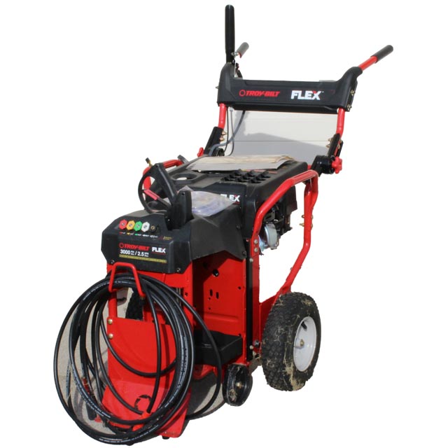 Troy-Bilt FLEX 3000-PSI Pressure Washer and FLEX-Power Base