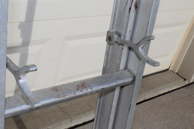 Three Aluminum Ladders