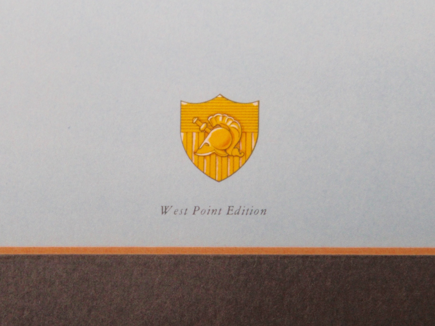 Ray Harm Signed Offset Lithograph West Point Edition Eagle