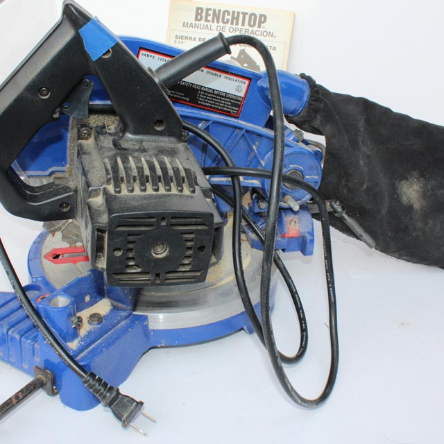 Benchtop Compound Miter Saw, Model MS-8R