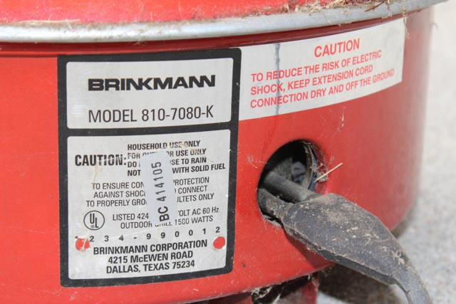 Brinkmann Gourmet Electric Smoker