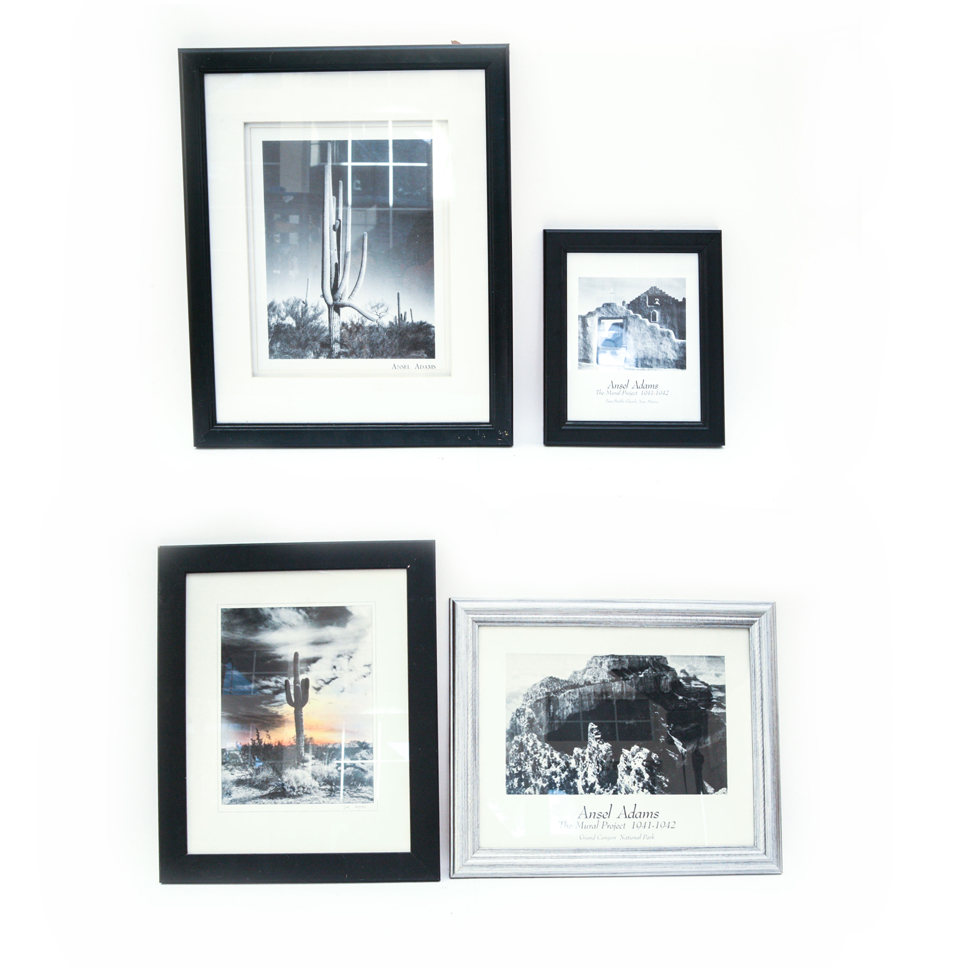 Three Ansel Adams Prints and One Joe Hoynik Photograph