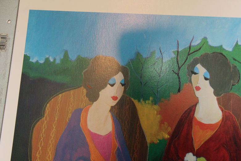 Itzchak Tarkay Seriolithograph "Morning Social"