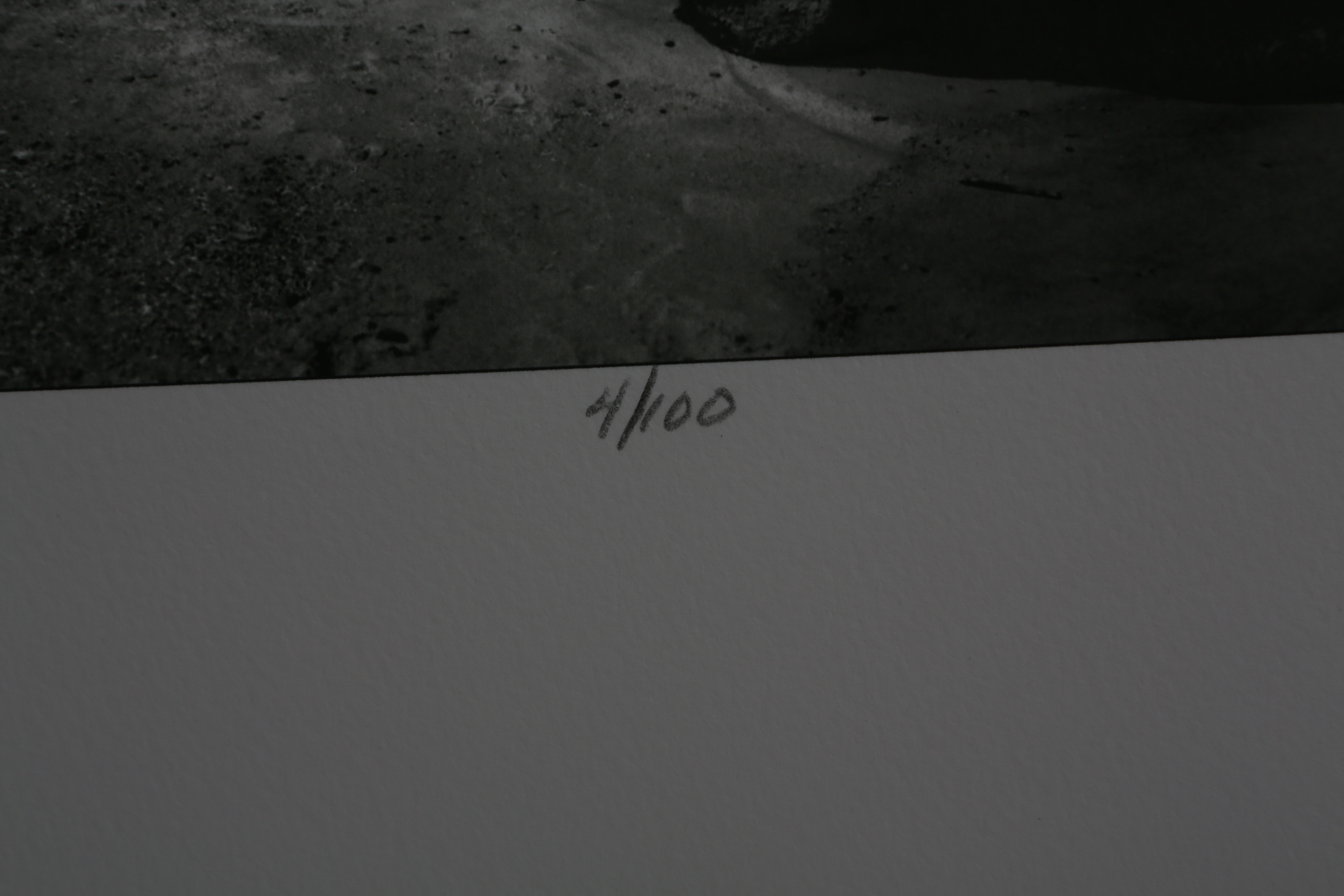 Roger Moore Giclee Quad Black Print Titled "Tybee Lighthouse"