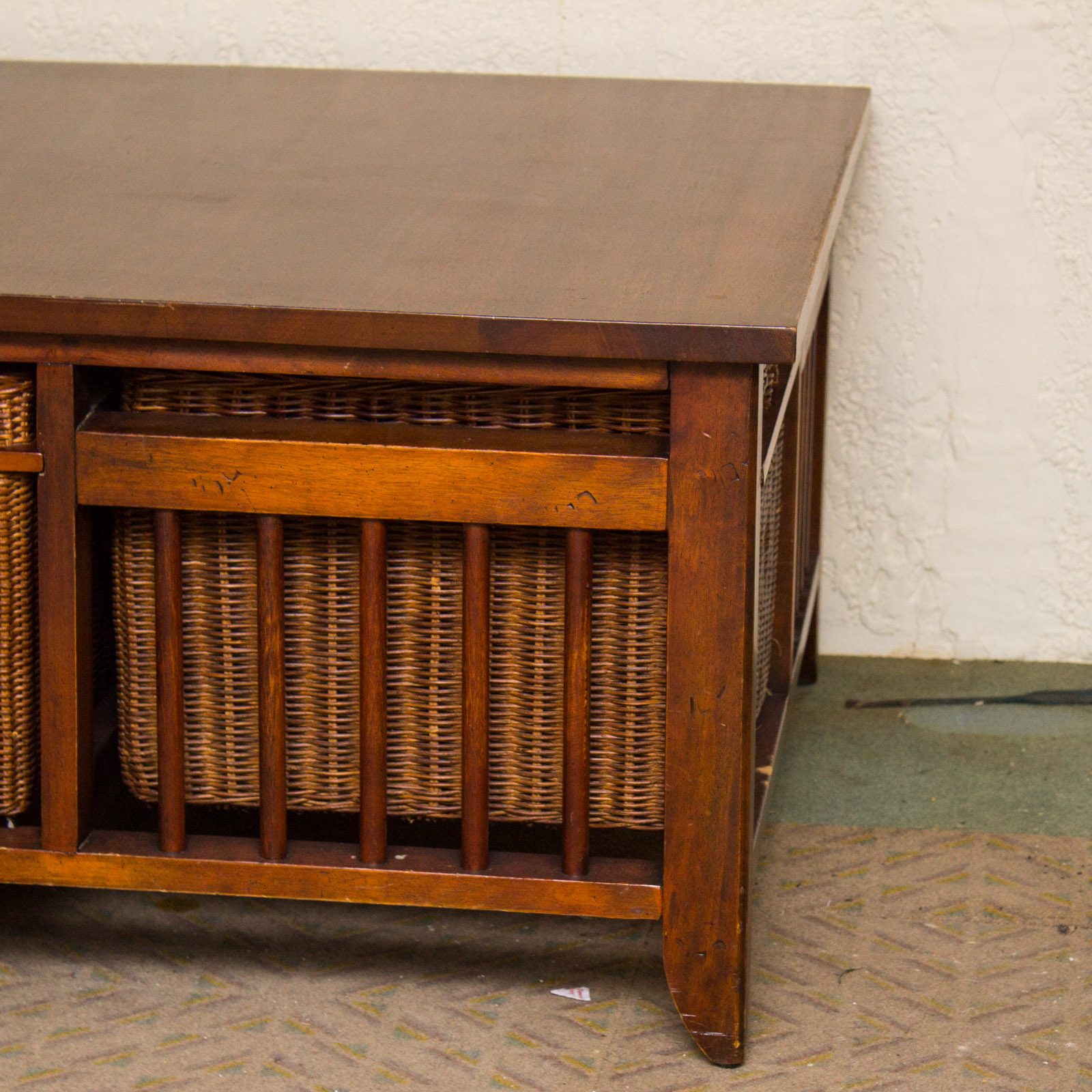 Walnut Stained Coffee Table