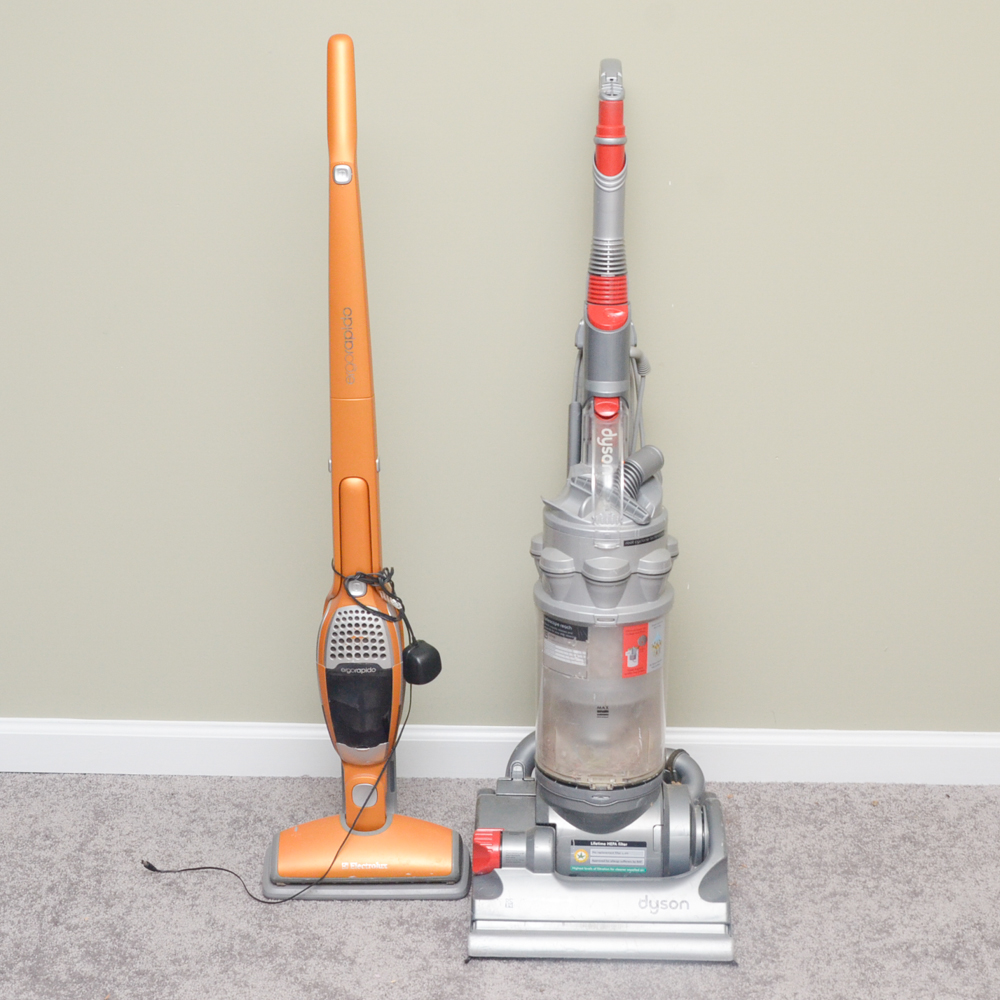 Dyson and Ergorapido Vacuums