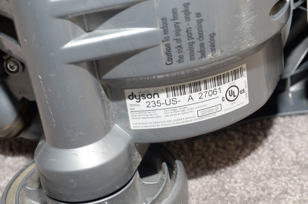 Dyson and Ergorapido Vacuums