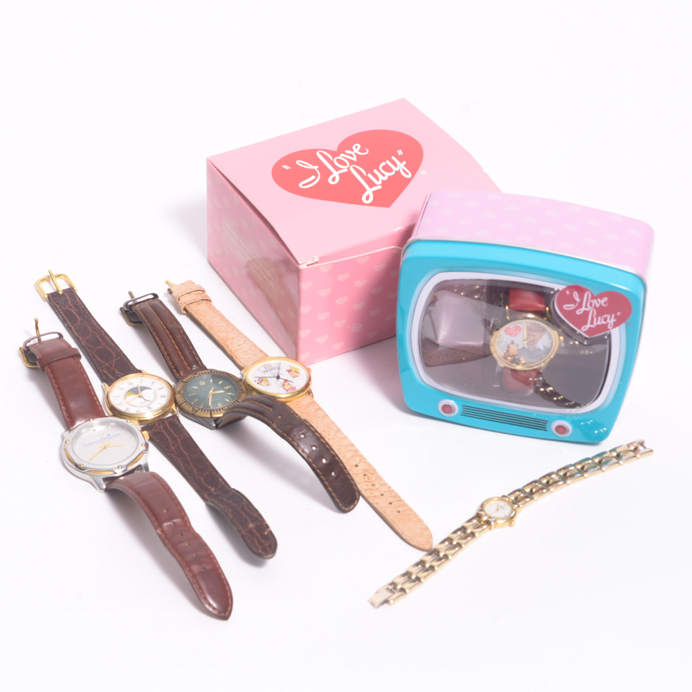 Watches Including Avon "I Love Lucy" Watch