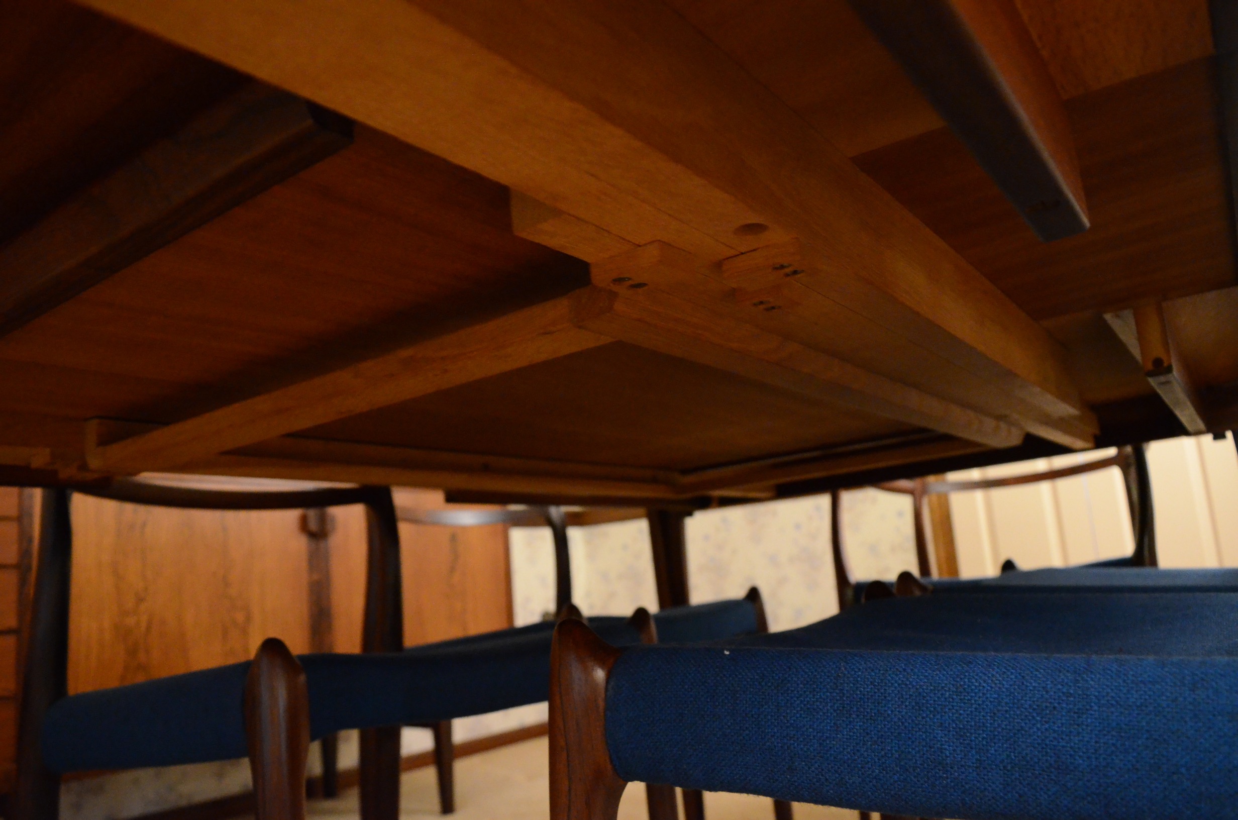 Mid-Century Danish Modern Rosewood Dining Set