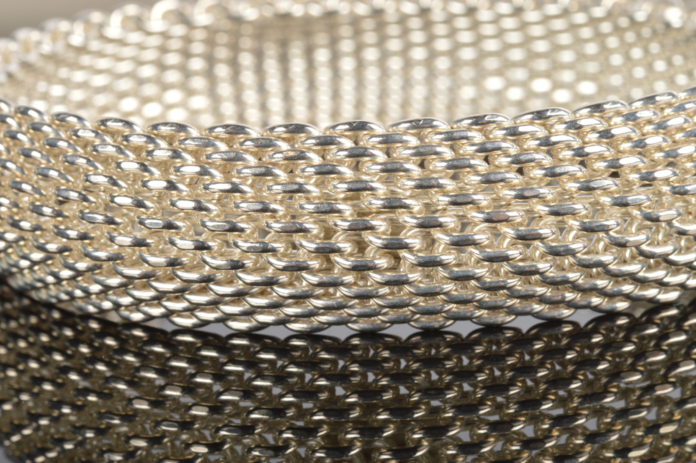 Tiffany and Company Somerset Sterling Silver Bracelet