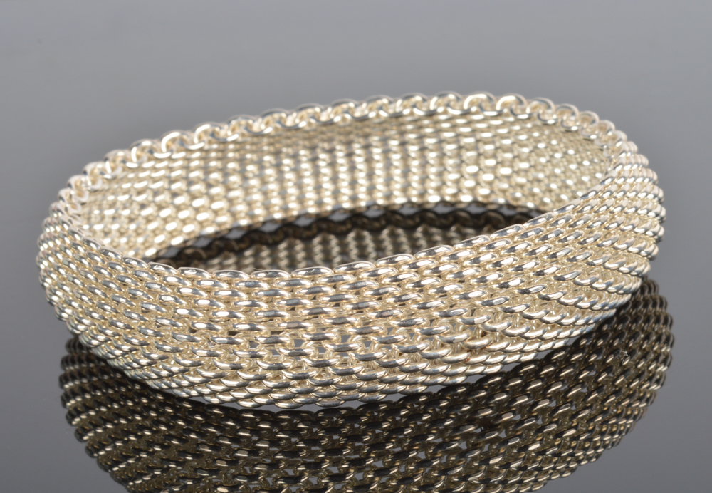 Tiffany and Company Somerset Sterling Silver Bracelet