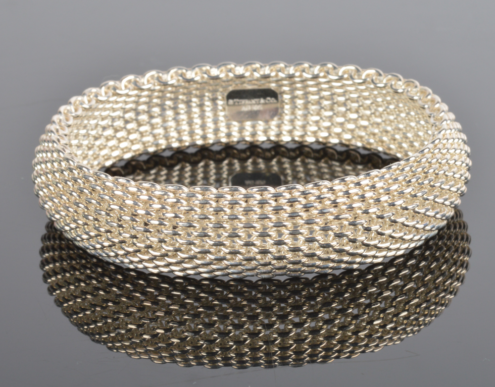 Tiffany and Company Somerset Sterling Silver Bracelet