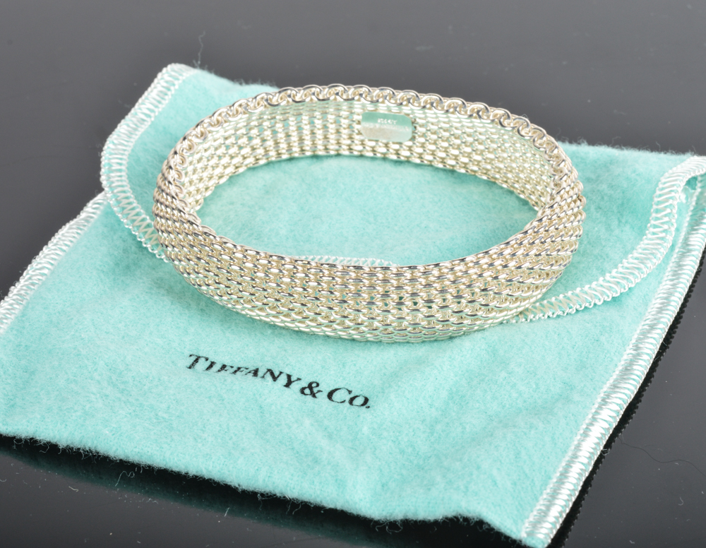 Tiffany and Company Somerset Sterling Silver Bracelet