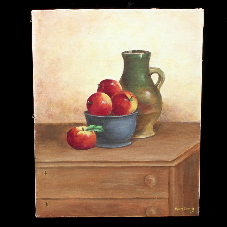 Acrylic Still Life Painting by Helen Dozier