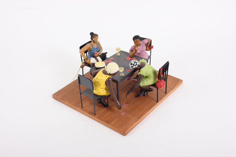 "Misdeal" Sass' N Class by Annie Lee Figurine