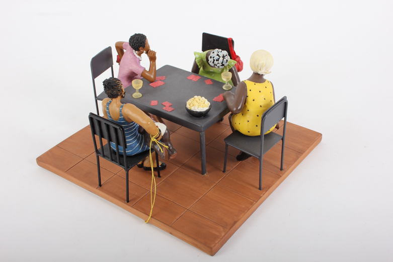 "Misdeal" Sass' N Class by Annie Lee Figurine