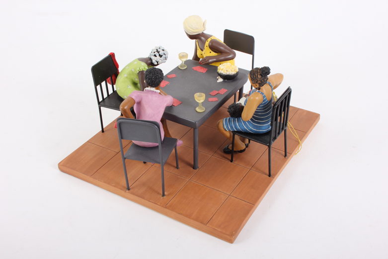 "Misdeal" Sass' N Class by Annie Lee Figurine