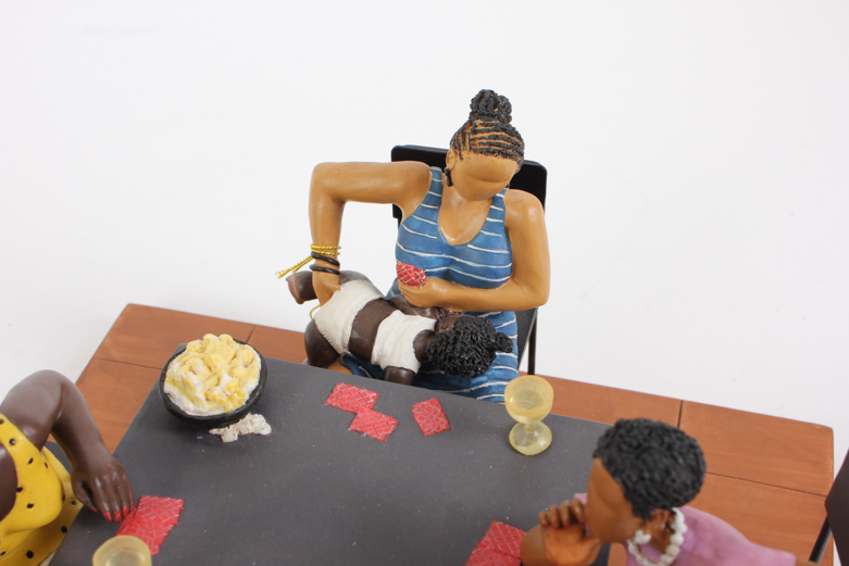 "Misdeal" Sass' N Class by Annie Lee Figurine