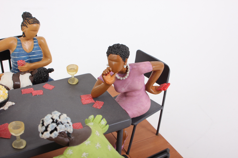 "Misdeal" Sass' N Class by Annie Lee Figurine