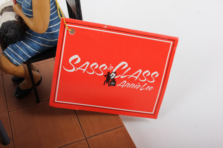 "Misdeal" Sass' N Class by Annie Lee Figurine