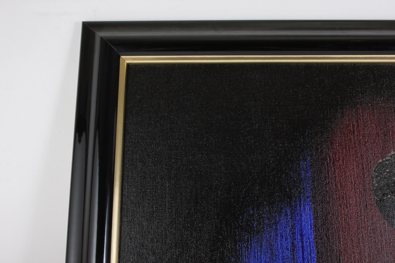 Ashton III Original Semi-Abstract Oil on Canvas of Woman with Long Braid