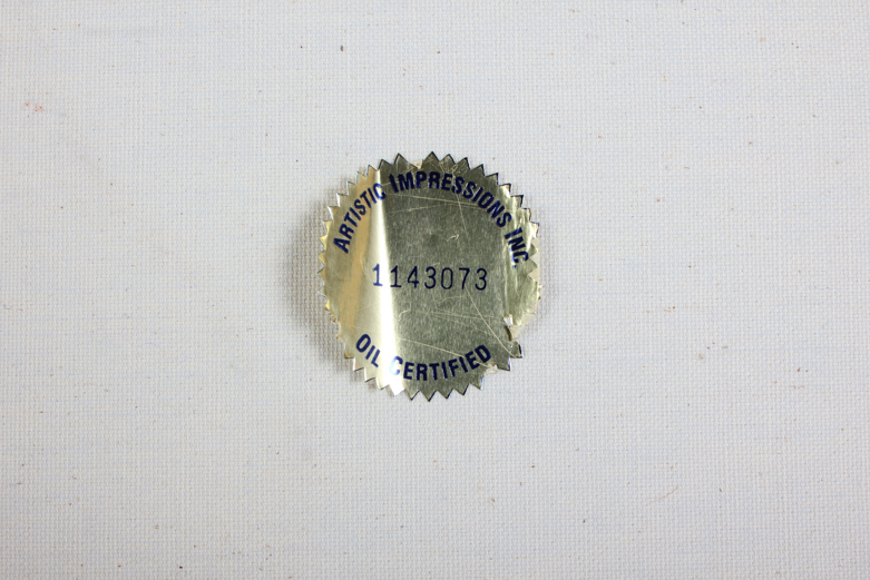 Ashton III Original Semi-Abstract Oil on Canvas of Woman with Long Braid