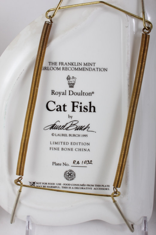 Laurel Burch Limited Edition Cat Plates by Royal Doulton