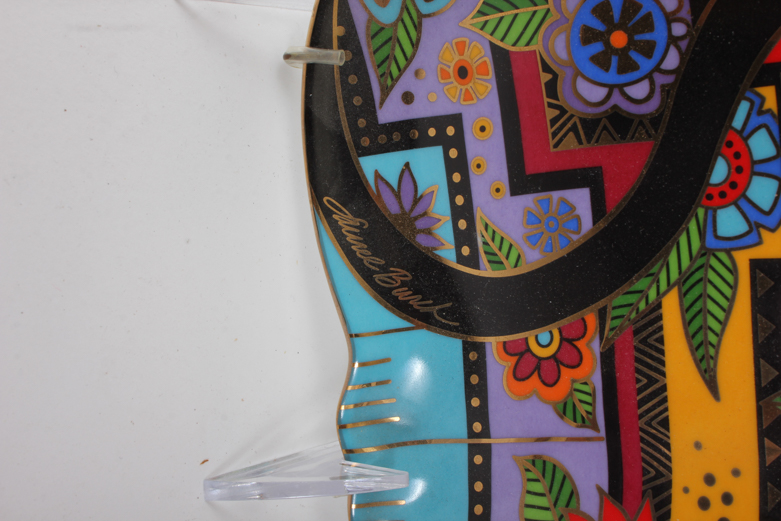 Laurel Burch Limited Edition Cat Plates by Royal Doulton