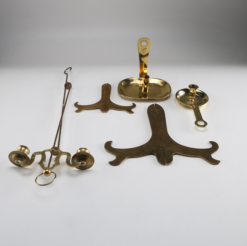 Decorative Brass Candle Holder