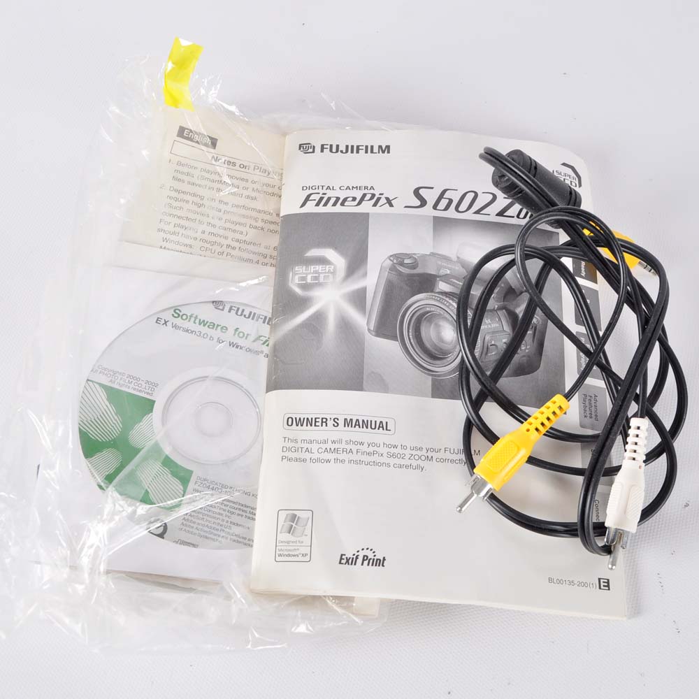 FujiFilm S602Z Digital Camera and HP Photo Printer