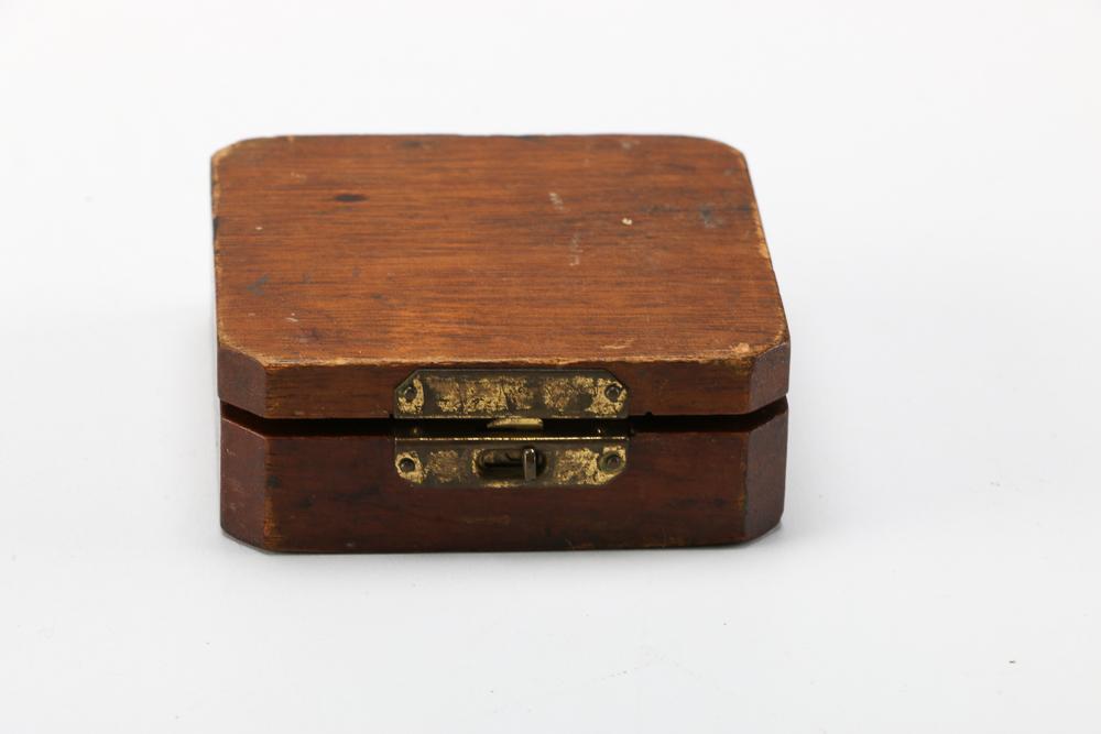 Compass in a Wooden Box