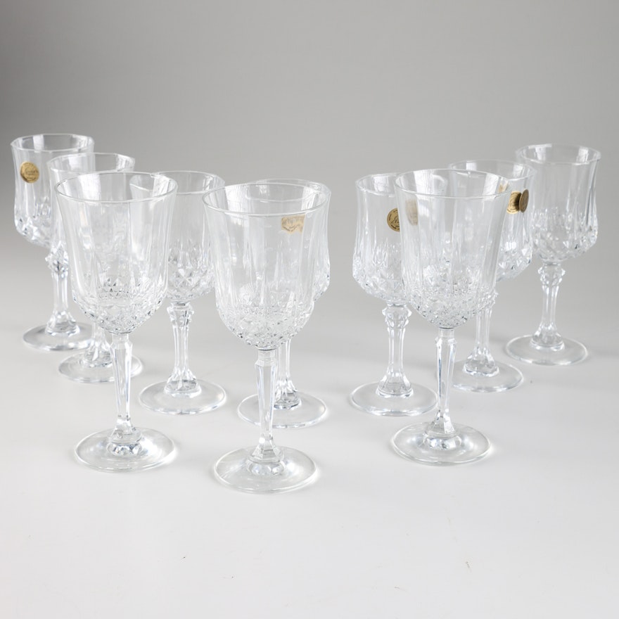 Cristal D' Arques Crystal Wine Glasses