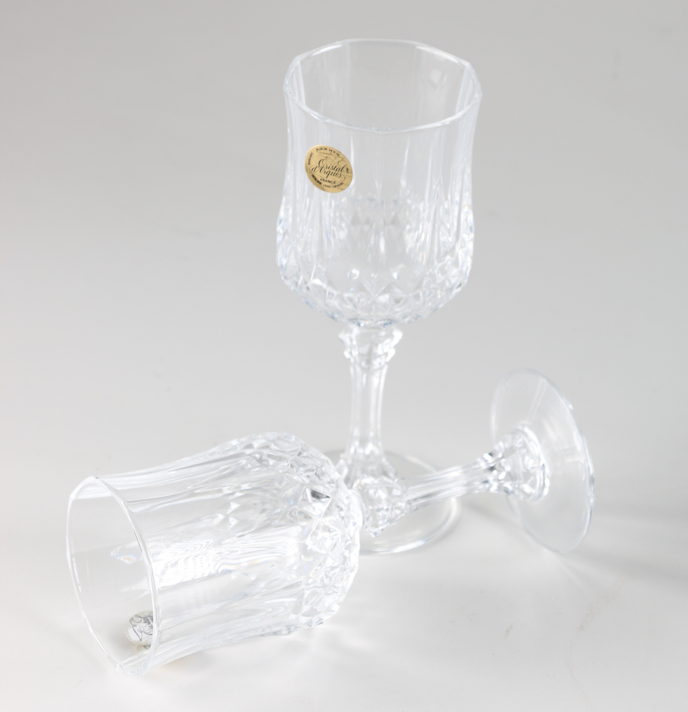 Cristal D' Arques Crystal Wine Glasses
