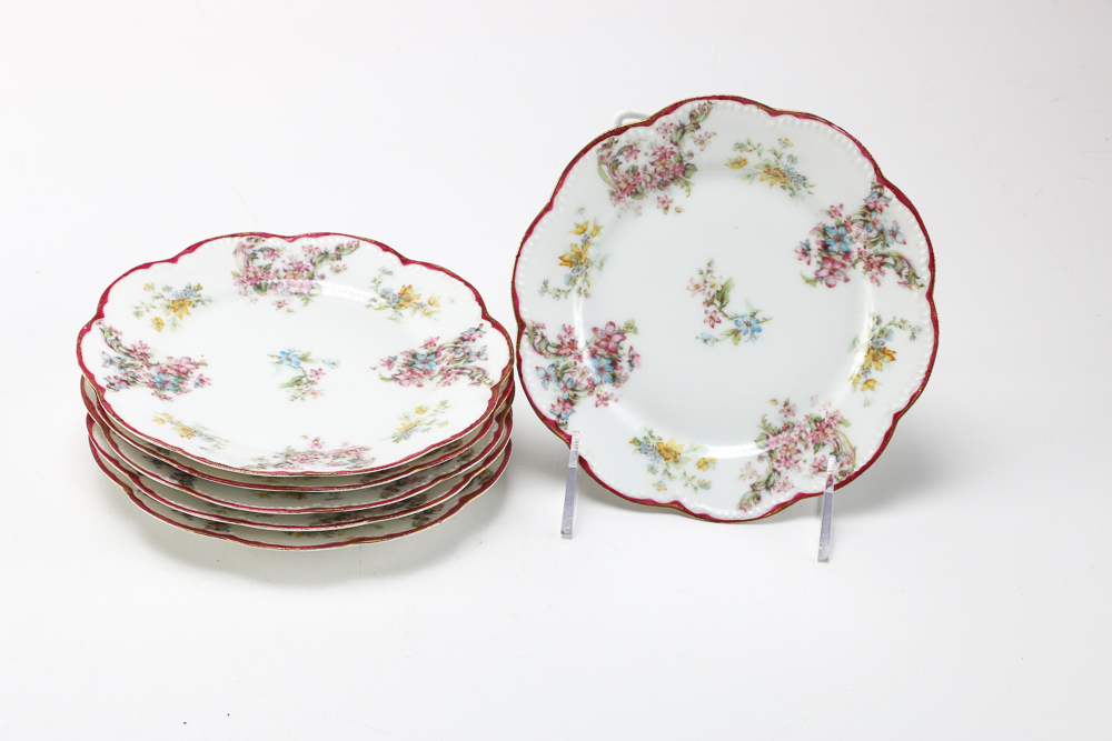 Assemblage of Limoges Porcelain Servingware