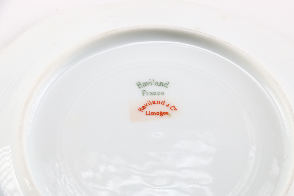 Assemblage of Limoges Porcelain Servingware