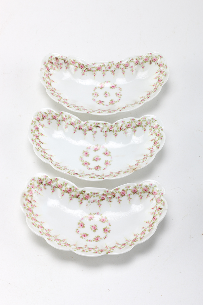 Assemblage of Limoges Porcelain Servingware