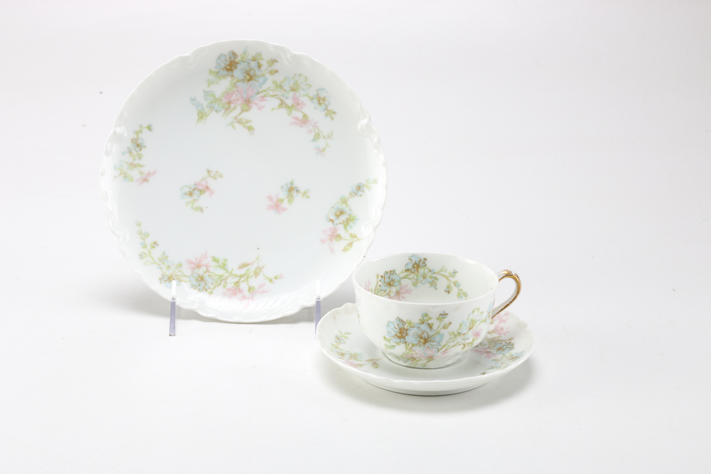 Assemblage of Limoges Porcelain Servingware