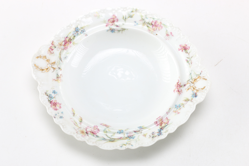 Assemblage of Limoges Porcelain Servingware