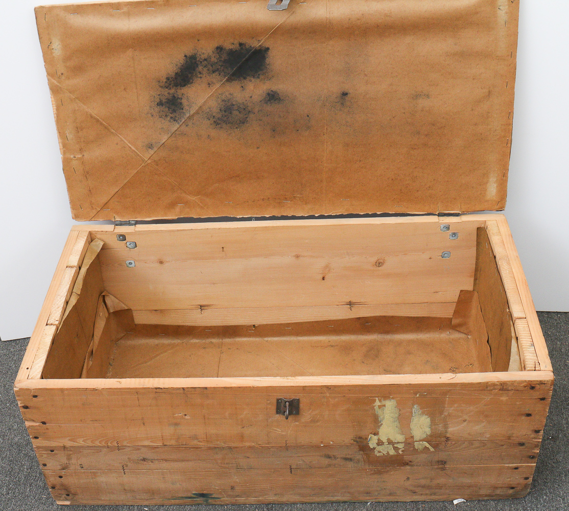 Rustic Military Shipping Crate