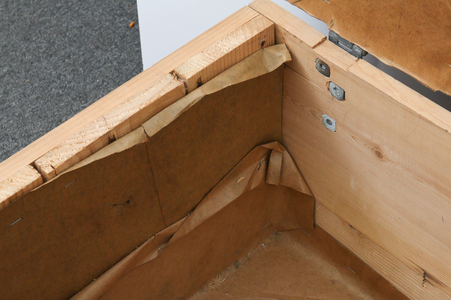 Rustic Military Shipping Crate