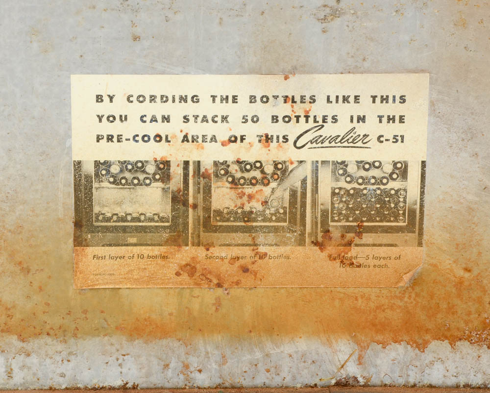 Vintage Cavalier C-51 Coca-Cola Machine