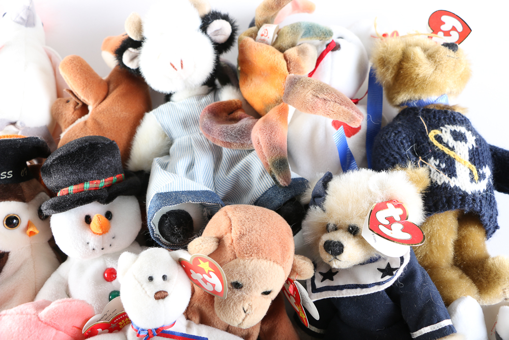 Collection of 1990s–2000s Ty Beanie Babies