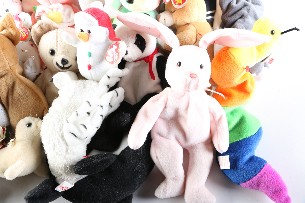 Collection of 1990s–2000s Ty Beanie Babies