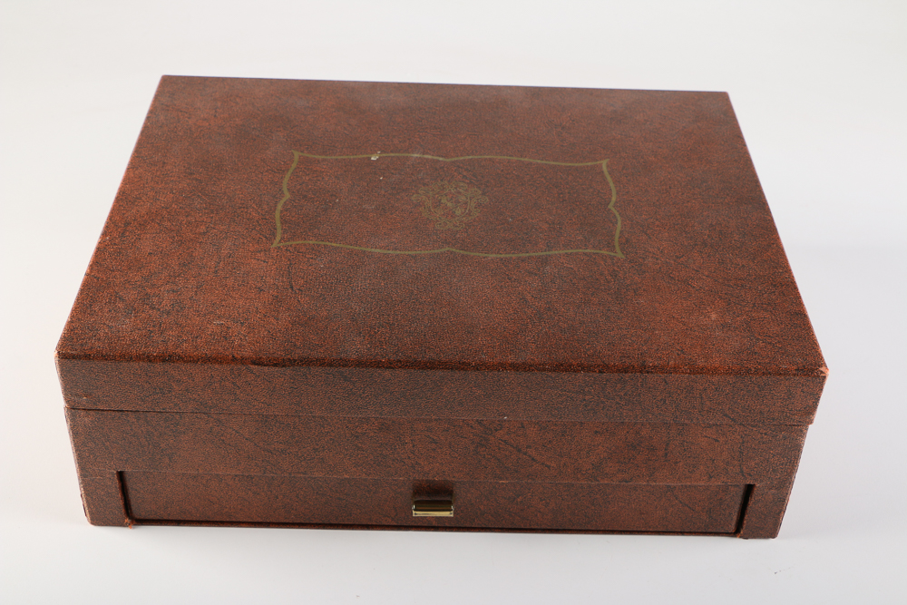 1881 Rogers Oneida Ltd. Silver Plate Flatware Set in Case